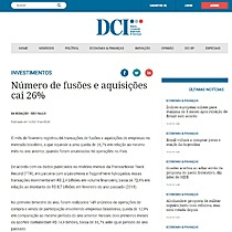 Nmero de fuses e aquisies cai 26%